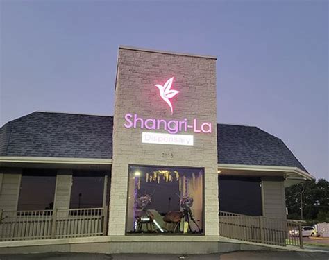 Shangri la dispensary - Phone: (888) 991-9222. Hours of Operation: Sunday - Thursday 10 AM to 7 PM. Friday - Saturday 10 AM to 9 PM. Get Your Missouri Marijuana Card. What Marijuana Products Are Available at Shangri-La Dispensary in Jefferson City ? Shangri-La dispensary in Jefferson City hosts a live menu available on its Weedmaps page, or you can scroll to the ...